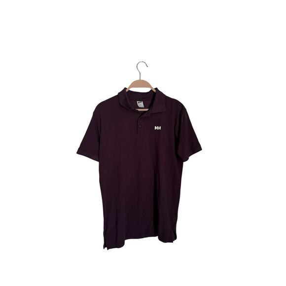 Helly Hansen Mens Short Sleeve Performance Polo Shirt  Purple  Size small - Picture 1 of 2